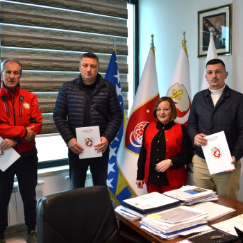 Potpisani ugovori o dodjeli sredstava službama zaštite i spašavanja sa područja općine Ilijaš